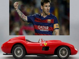 Xe Ferrari đắt nhất thế giới về tay ngôi sao Messi?