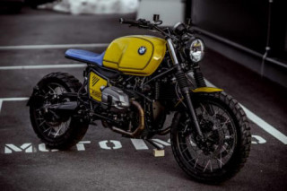 BMW R Nine T Scrambler tuyệt đẹp trong bản độ mang tên Gelber Baron