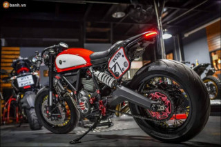 Ducati Scrambler Cafe racer ‘Quái vật’ hình thành tại xưởng độ Mugello
