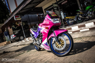 Kawasaki KR150 Pink Candy - bản độ đậm chất chơi người Thái