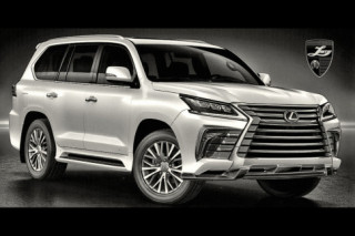 Lexus LX 570 thay đổi diện mạo nhờ gói tinh chỉnh mới