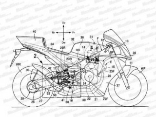 Lộ thiết kế siêu xe Honda V4