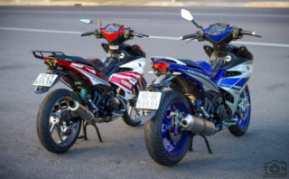Ngắm bộ đôi Yamaha Exciter 150 biển tứ quý độ ‘ngầu’ của biker Việt