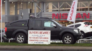 Nissan Navara gãy đôi liên tục, người dùng phẫn nộ