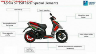 Rò rỉ thông tin Aprilia SR 150 bản đua