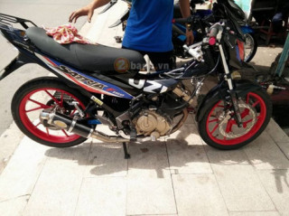 Satria 150 độ vác pô DBS và nhiều phụ kiện