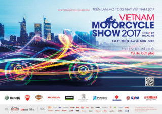 Vietnam Motorcycle Show 2017 - triển lãm xe máy lớn nhất Việt Nam diễn ra từ 4-7/5/2017