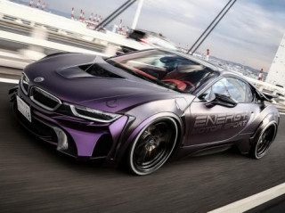 BMW i8 độ theo phong cách Người Dơi độc đáo