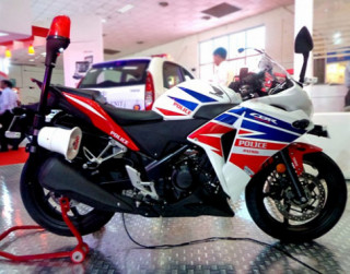  Honda CBR250R thêm phiên bản dành cho cảnh sát 