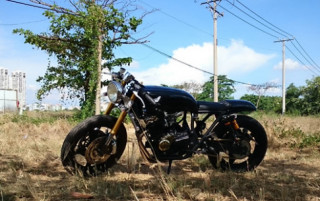  Honda Super Four cafe racer tại Sài Gòn 