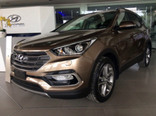 Khuyến mãi kỷ lục giảm 230 triệu Santafe 2017 màu Trắng Bạc Đen Vàng cát