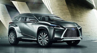  Lexus trình làng LF-NX crossover concept 