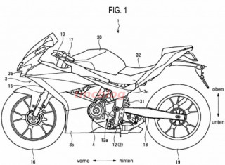 Lộ bản vẽ GSX-R250 thế hệ mới sử dụng phuộc trước USD