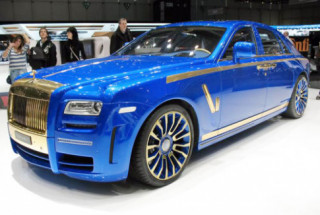  Mansory độ Rolls-Royce Ghost màu ‘độc’ 