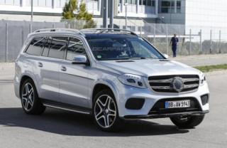  Mercedes GLS 2016 xuất hiện đầy đủ 