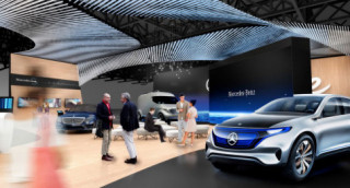 Mercedes sẽ ra mắt xe Concept EQ và Vision Van tại CES 2017