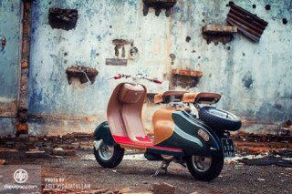  Phục chế Lambretta LD đời 1952 