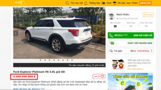 SUV cỡ lớn Ford Explorer Platinum thế hệ mới về Việt Nam, chào giá 4,4 tỷ đồng