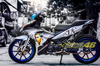 Tem trùm Exciter 150 CR7 đẹp do Decal 46 thực hiện