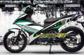 Tem trùm Exciter 150 Yamaha Green chất do Decal 46 thực hiện