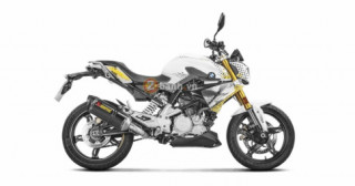 BMW G310R mạnh hơn nhờ trang bị hệ thống ống xả Akrapovic