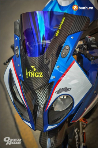 BMW S1000RR độ version Race Blue full option