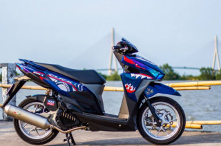 HONDA CLICK 125i dọn kiểng chào năm mới