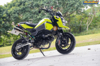 Honda MSX 125 đẳng cấp hơn sau khi qua tay biker Đài Loan