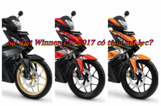 Sự thật Winner 150 2017 có tăng mã lực?