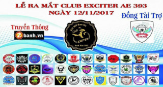 Club Exciter Anh Em 393 ra mắt cộng đồng chơi xe khu vực miền Nam