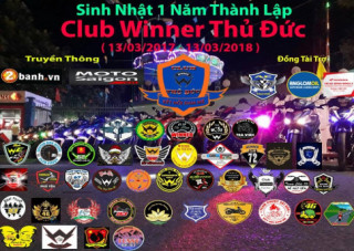 Club Winner Thủ Đức nhìn lại chặng đường 1 năm đã qua