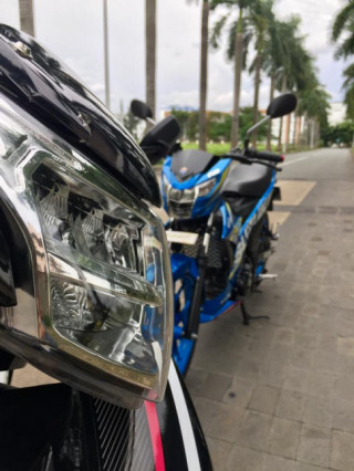 Exciter 135 độ phong cách Lc 135 khoe dáng cùng Raider Fi