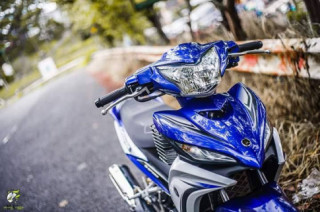 Exciter 135cc phả hồn giữa rừng núi Đà Lạt với biển số kinh hoàng