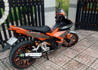 Exciter 150 độ kiểng nhẹ nhàng của biker Long An