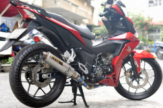 Honda Winner 150 phong cách zin với nồng súng Over Racing