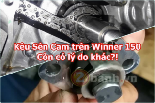 Lý do khác kêu sên cam trên Winner 150