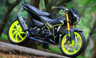 Raider 150 FI đẹp với nét rất riêng