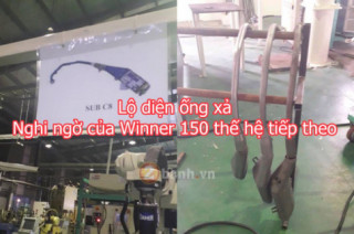 Winner 150 2019 lộ bộ ống xả mới: to hơn - ngắn hơn - thể thao hơn