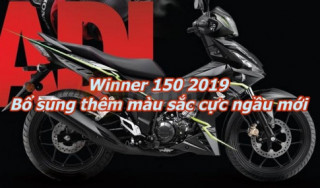 Winner 150 2019 Tiếp tục bổ sung thêm màu sắc cực ngầu mới