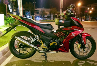 Winner 150 độ đẹp dịu dàng trong màn đêm của biker Sóc Trăng