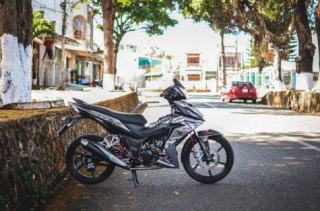 Winner 150 độ super chất nhưng lạ lùng với hệ thống giảm tốc Piaggio
