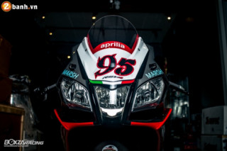 Chiêm ngưỡng vị thần ba mắt Aprilia RSV4 trong bản độ siêu khủng