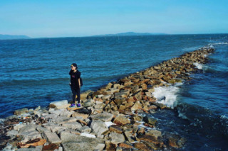 Đảo Thạch An khiến giới trẻ sống ảo phát cuồng với ‘’ bãi đá giữa biển ‘’