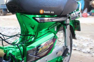 Dream độ đẹp óng ánh với dàn áo Chrome xanh