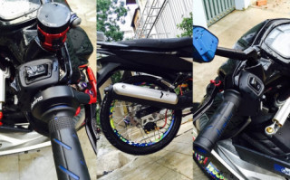 Exciter 135 độ cân đối với dàn đồ chơi đầy ‘tiện nghi’