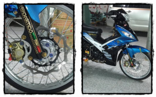 Exciter 135 độ đầy cứng cáp với nhiều đồ chơi hàng hiệu