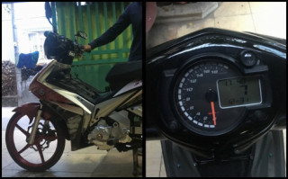 Exciter 135 độ đơn giản với dàn chân Brembo đình đám