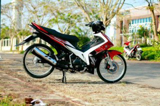 Exciter 135 độ được dọn tổng quan từ trong ra ngoài như xe thùng