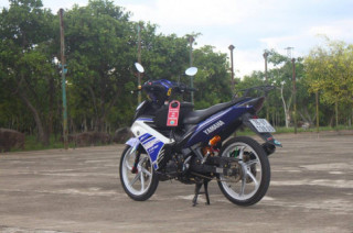 Exciter 135 độ kiểng nhẹ để lại ấn tượng cho người xem của biker Quảng Ngãi