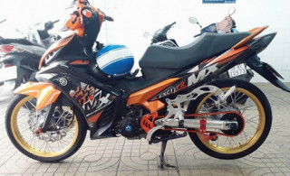 Exciter 135 độ kiểng tạo hình khá độc đáo với bộ cánh MX